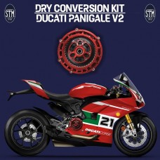 STM Dry Clutch Conversion Kit for the Ducati Panigale / Streetfighter V2 (20-24) STM Dry Clutch Conversion Kit for the Ducati Panigale / Streetfighter V2 (20-24)